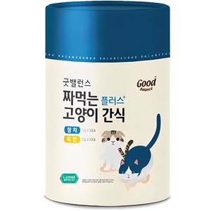 굿밸런스 고양이 짜먹는 간식 플러스 60p, 혼합맛(참치/치킨), 12g, 1세트