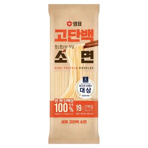 샘표 고단백 소면, 1개, 400g