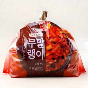 선농원 꼬들 무말랭이, 1.2kg, 1개