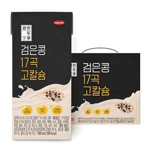 전두유 완전두유 검은콩 17곡 고칼슘, 190ml, 20개