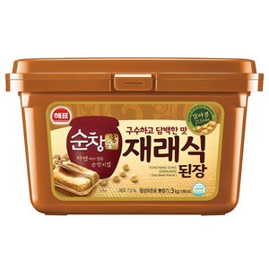 순창궁 재래식 된장, 3kg, 1개