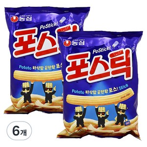 포스틱, 84g, 6개