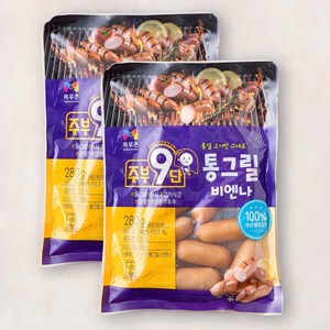 목우촌 주부9단 통그릴 비엔나 소시지, 280g, 2개