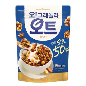 마켓오 오그래놀라 오트 통넛츠 시리얼, 360g, 1개