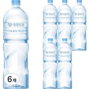 동원샘물 무라벨, 2L, 36개