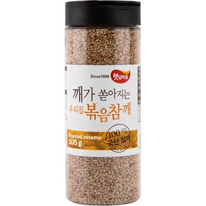 햇님마을 국산 100% 깨가 쏟아지는 우리집 볶음참깨, 105g, 1개