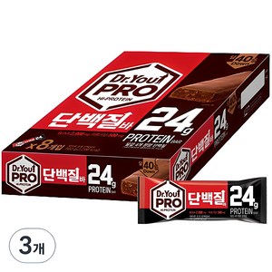 닥터유 프로 단백질 바, 560g, 3개