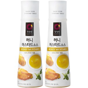 청정원 허니머스타드 소스, 320g, 2개