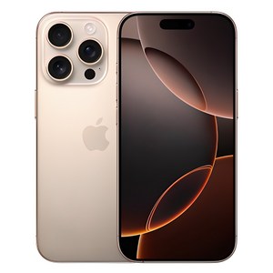 Apple 정품 아이폰 16 Pro 자급제, 데저트 티타늄, 256GB