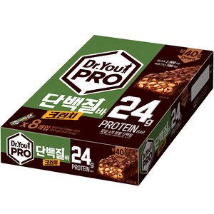 닥터유 프로 단백질바 크런치, 560g, 1개