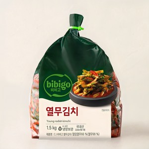 비비고 열무김치, 1.5kg, 1개