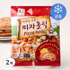 피자홀릭 (냉동), 130g, 2개