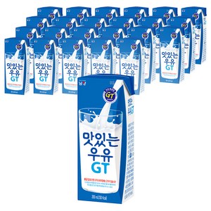 남양 맛있는 우유 GT, 200ml, 24개