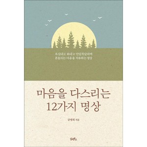 [담앤북스]마음을 다스리는 12가지 명상, 담앤북스