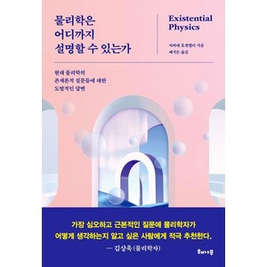 물리학은 어디까지 설명할 수 있는가:현대 물리학의 존재론적 질문들에 대한 도발적인 답변, 해나무, 자비네 호젠펠더