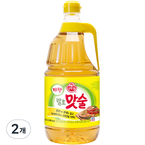 오뚜기 미향 발효 맛술, 1.8L, 2개