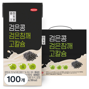 전두유 완전두유 검은콩 검은참깨 고칼슘, 190ml, 100개