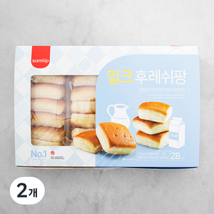 삼립 밀크후레쉬팡, 560g, 2개