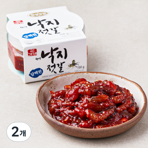 한성기업 한성 낙지젓갈, 150g, 2개