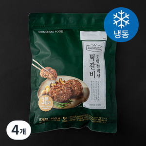 호텔컬렉션 떡갈비 5개입 (냉동), 400g, 4개