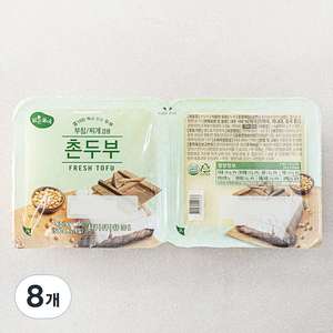 맑은물에 촌두부, 500g, 8개