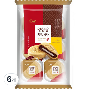 청우 왕찹쌀 모나카 8p, 240g, 6개