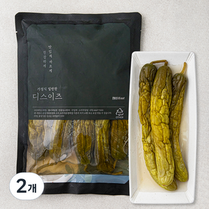 디스이즈 아삭 통오이지, 1kg, 2개