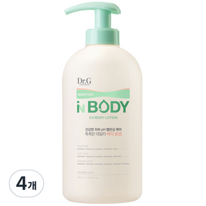 닥터지 모이스처 인 바디 5.0 바디 로션, 500ml, 4개