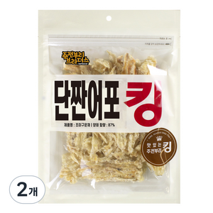 리프레쉬 단짠어포 킹, 190g, 2개