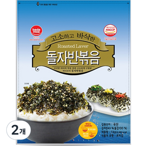 바다모아 김자반 돌자반볶음 업소용, 1kg, 2개