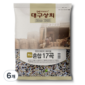 대구상회 혼합 17곡, 2kg, 6개