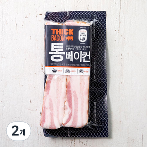 존쿡델리미트 통베이컨, 500g, 2개