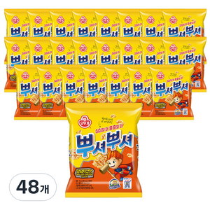 오뚜기 뿌셔뿌셔 양념치킨맛, 90g, 48개