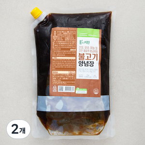 풀무원 풀스키친 불고기 양념장, 2개, 2kg