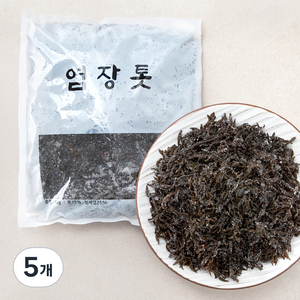 염장 톳, 1kg, 5개