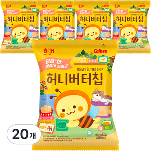 해태제과 허니버터칩, 120g, 20개