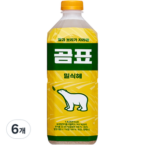 곰표 밀식혜, 1.8L, 6개