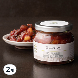 상하농원 꼴뚜기젓, 150g, 2개