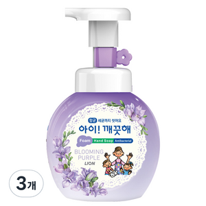 아이깨끗해 블루밍퍼플 핸드워시 바이올렛향, 250ml, 3개