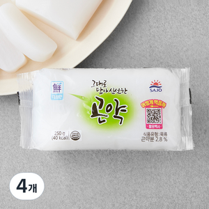 대림선 사조 곤약, 250g, 4개