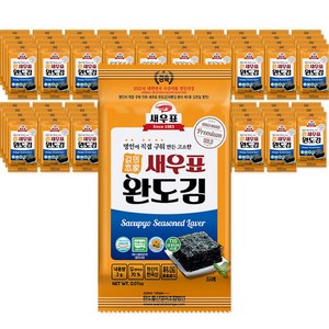 새우표 완도 도시락김, 2g, 80개