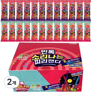 찐톡 소리나는 피리 캔디, 336g, 2개