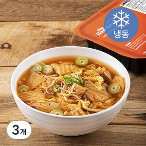 더반찬 콩나물 김치국 (냉동), 550g, 3개