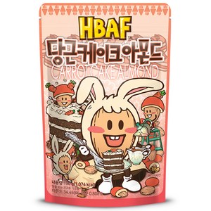 바프 당근케이크 아몬드, 190g, 1개