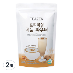 티젠 프리미엄 곡물 파우더, 1개입, 2개, 500g