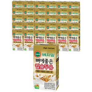 베지밀 뼈에좋은 칼슘두유, 190ml, 80개