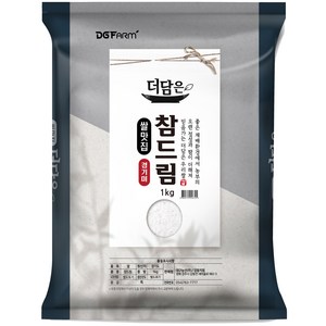 더담은 2024년산 햅쌀 경기미 참드림 쌀 특등급, 1kg, 1개