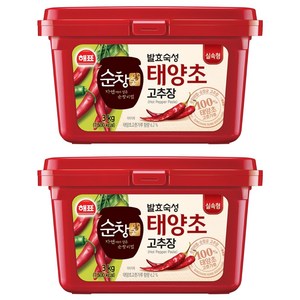 순창궁 태양초 고추장, 3kg, 2개