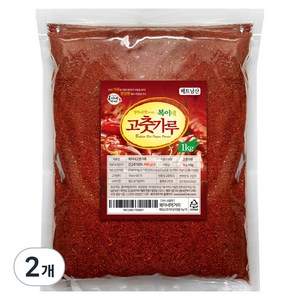 복이네먹거리 베트남고춧가루 김치 찜용, 1kg, 2개