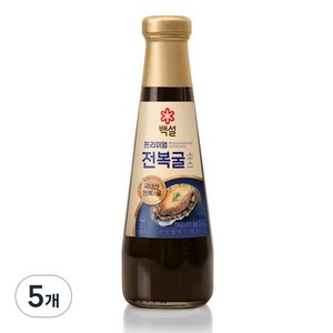 백설 프리미엄 전복굴소스, 350g, 5개